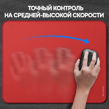 Pulsar Paracontrol V2 Mouse Pad L Red (420x330mm) game rug-4