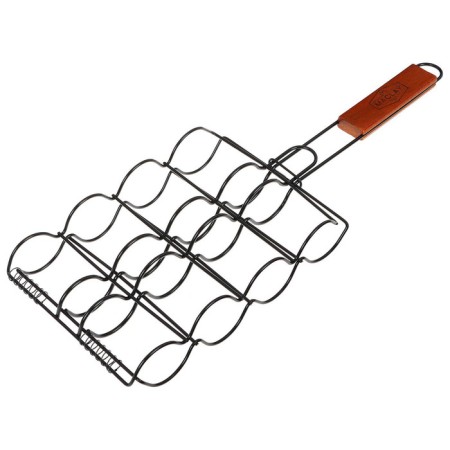 Grill grill for maclay sausages, 26x17 cm, stainless steel, for barbecue-6