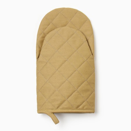 The mitten-output of Ethel "Kitchen" ts. Brown, 15x28cm, sarzha, 100% m/l-3
