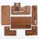 Organizer for the kitchen trifles "owl", 16.2x9.5x10 cm
