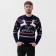 Knitted jumper KAFTAN "Family look" size 52, blue