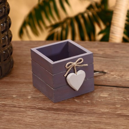 Casket "With Love" MDF 8.5x8.5x8 cm-1
