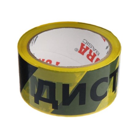 Tape adhesive tundra, "distance 1.5 m", 45 μm, 48 mm x 60 m-1
