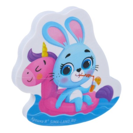 Soft puzzle for kids "Adventures", 10 puzzles, crumb I-4