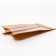 Crafts package, V-shaped bottom, with a longitudinal window 33 x 16 x 11 cm