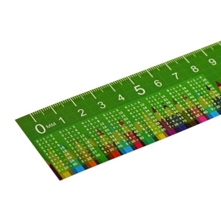Line-stroke plastic 25 cm zl-25 table of multiplication "pencils" flexible-2