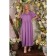 Female dress, size 46, purple color
