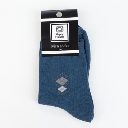 Male socks, jeans color, size 27-29-2