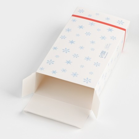 Folding box "Santa Claus", 20 x 10 x 5 cm, new year-4