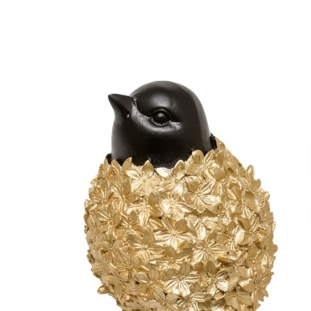 Decorative "Bird", 122 × 70 × 135 mm, gold / black color-1