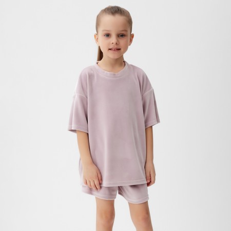 Kids (T-shirt, shorts) KAFTAN PLUSHY R.30 (98-104), purple-4