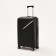 Big suitcase 28 ", lightning department, code castle, 4 wheels, black color
