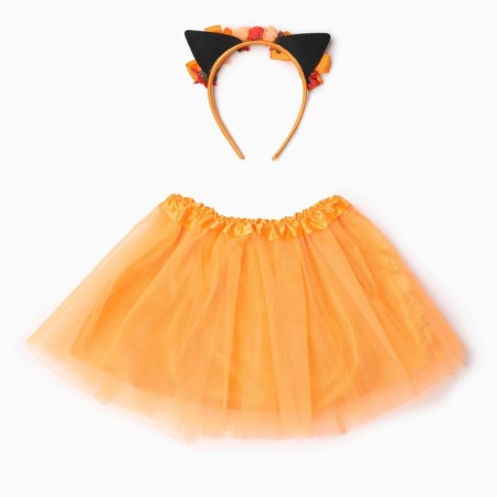 KAFTAN Fox photo shoot Set: Three -layer skirt and rim-2