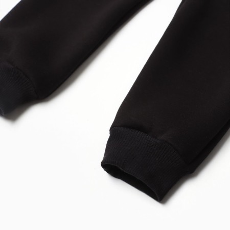 Baby trousers, black color, height 140 cm-2