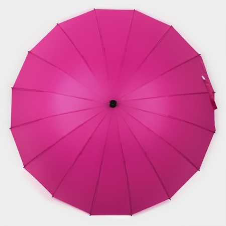 Umbrella - semi -automatic cane "plain", 16 spokes, r = 46 cm, color mix-5