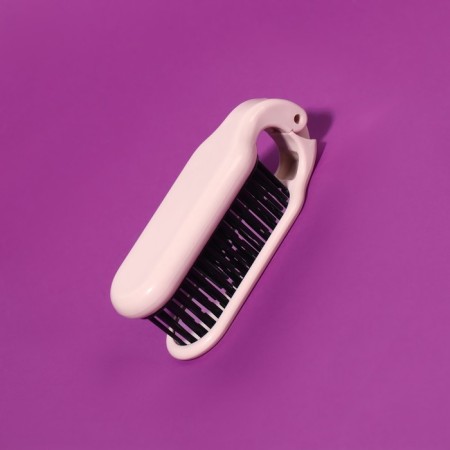 The comb is massage, folding, with a mirror, 3 × 10 cm, color mix-5