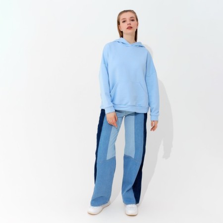 Hudy female minku: casual collection color Blue size 50-52-4