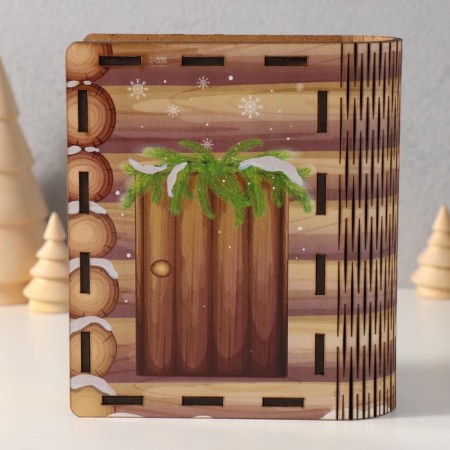 New Year's piggy bank "Wonderful NG" 14x12x5 cm-5