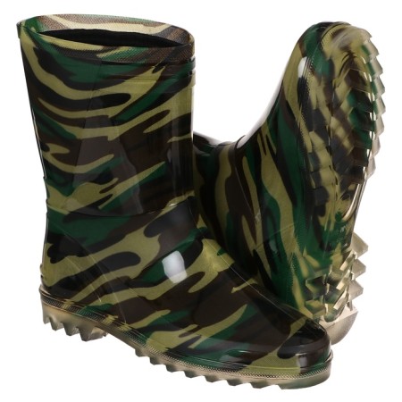 Men's boots S-10RU, PVC, insulated, camouflage mix, size 42 (270)-10