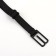 A set of fixers for straps, 10 mm, 15-25 cm, 3 pcs, black/white/beige color