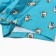 Panties men's boxers "geese", blue color, size 54 (xxl)