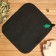 Set for a bath with an applique "Oak sheet" hat, mitten, rug (in a bag)
