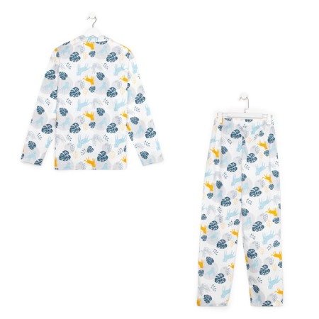 Pajamas (shirt, trousers) female kaftan "tropics" p. 48-50-9