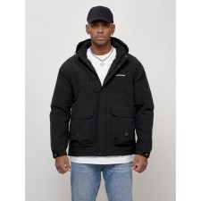 Male spring jacket, size 48, black color