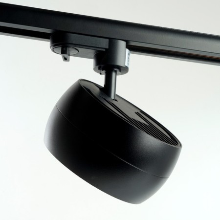Single -phase track lamp Feron AL167, IP20, GX70, 23 W, 128x128x66 mm, Black color-5