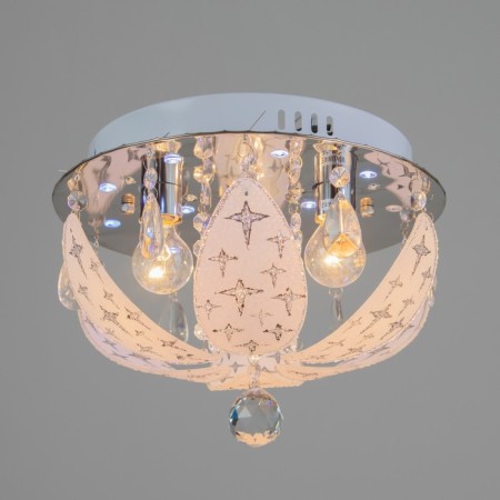 Chandelier 5844/300 CR chrome 3x40W E14 LED PDU 30x30x19cm-1