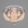 Chandelier 5844/300 CR chrome 3x40W E14 LED PDU 30x30x19cm