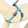 Set "Dogs", leash 120 x 1 cm, og 23-35 cm, blue