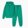 Women's costume (sweatshirt/pants), dark green color, size 44 (m)
