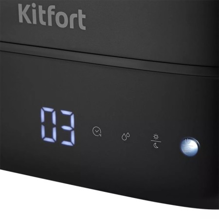Air humidifier KitFort KT-2884, Ultrasound, 22 W, 4 l, up to 30 m2, black-3