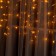 Garland "Curtain" 2 × 1.5 m, IP20, transparent thread, 360 LED, yellow glow, 8 modes, 220 V
