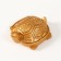 NECKE Polystone for gold "Turtle with symbols on the shell" 6.4x5.5x2.2 cm