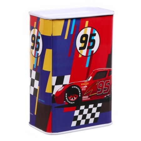Mitallic piggy bank, 4.8 cm x 7.8 cm x 10.8 cm "Lightning", cars-2