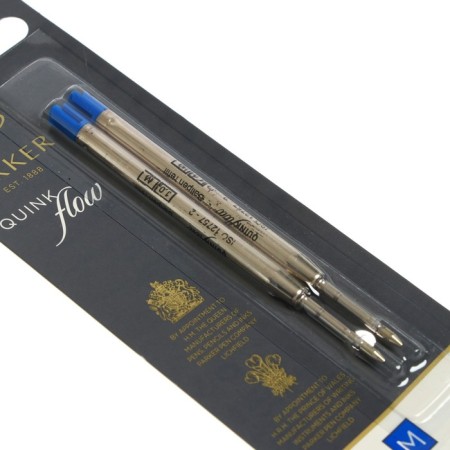 Balloon rod Parker Quinkflow Z08, Feat M, 1 mm, Blue ink, in a blister (2pcs)-1