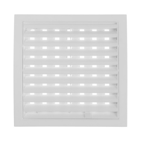 Ventilation grate "Vento" 1717VRR, 170x170 mm, adjustable, detachable, white