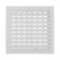 Ventilation grate "Vento" 1717VRR, 170x170 mm, adjustable, detachable, white