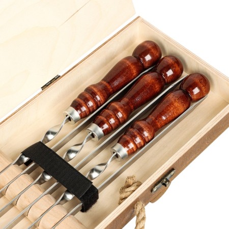 Set with skewers Gift No. 1 in the case-2