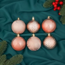 Set of balls plastic D-6 cm, 16 pcs 