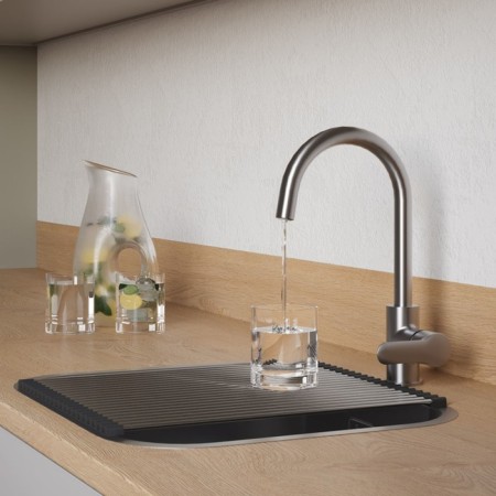 IDDIS Cuba kitchen mixer with a filtered water channel, Satin color-6