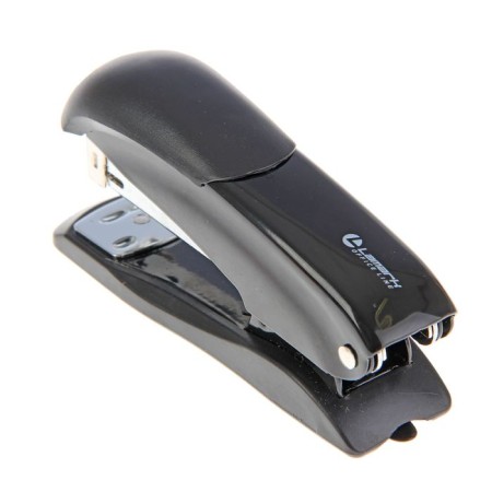 Stapler No. 24/6 and 26/6 Lamark Ulrich, black, metal case, built -in anti -stepler, bracket indicator, up to 20 sheets-2