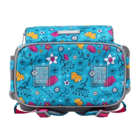 School satchel on the castle, 37 x 25 x 14 cm, Erich Krause Ergoline 15l, Flower Sheep 56763-6