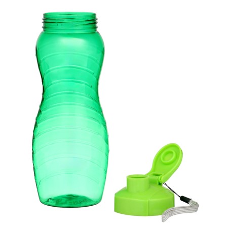 Water bottle, 1 l, 25 x 9 cm, green-3