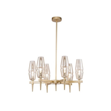 Lita chandelier, 6x28W G9 gold-1
