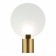 Sconces st. SL1231.301.01. Vittoria. 1x60 W, E14, 20x28 cm, brass color