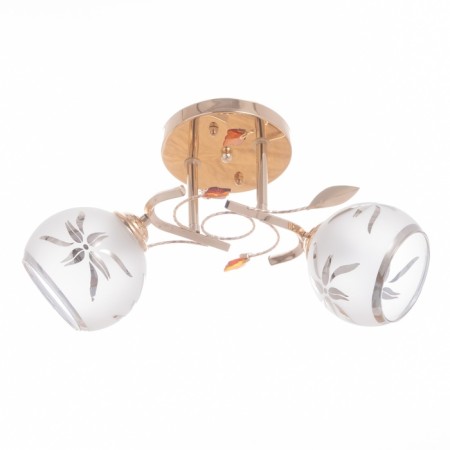 Viki chandelier 2x40W E27 Gold Model: 2751102