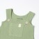 Set: T-shirt and overalls crumb I am Basic Line, height 86-92 cm, green